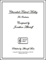 Chanukah Festival Medley Orchestra sheet music cover